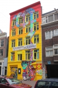 Змеиное цветовое пятно. Амстердам. Голландия.