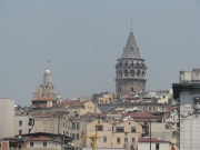 Стамбул. Башня генуэзских купцов Галата. Турция.