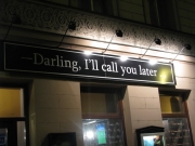 Прага. Пивной ресторан "Дорогая, я  перезвоню тебе позже"